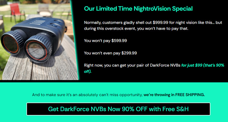 Patriot Review: MCG Tactical Dark Force Night Vision Binoculars