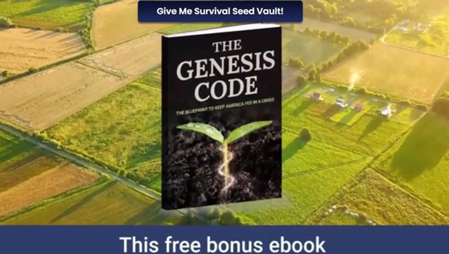 Patriot's Review: Survival Seed Vault + Genesis Code by Teddy Daniels