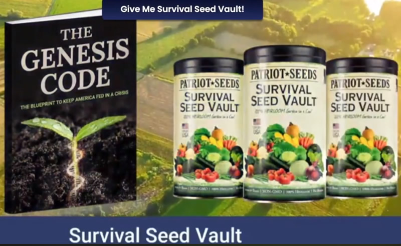 Patriot's Review: Survival Seed Vault + Genesis Code by Teddy Daniels