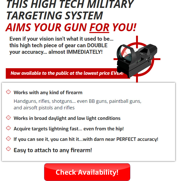 MCG Tactical Scorpion Red Dot Gun Sight/Scope (Free): A Must-Have for Precision Shooters