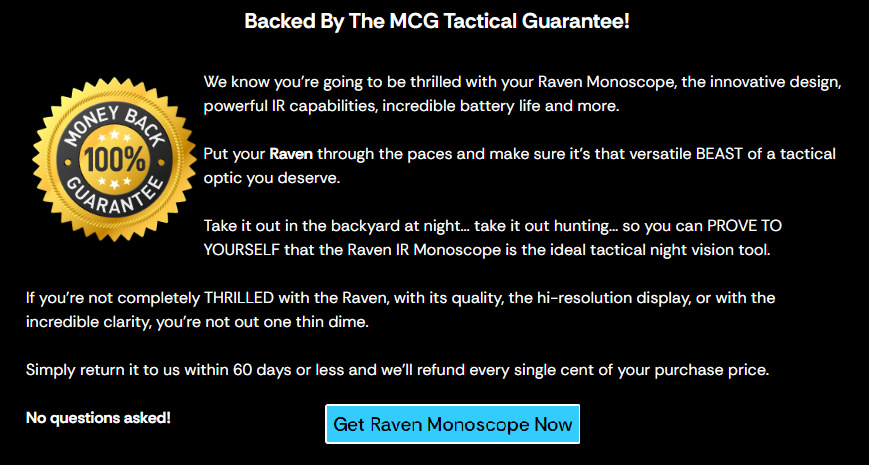 MCG Tactical Raven Night Vision Monoscope Review – Best Night Vision Tool? | Customer Reviews