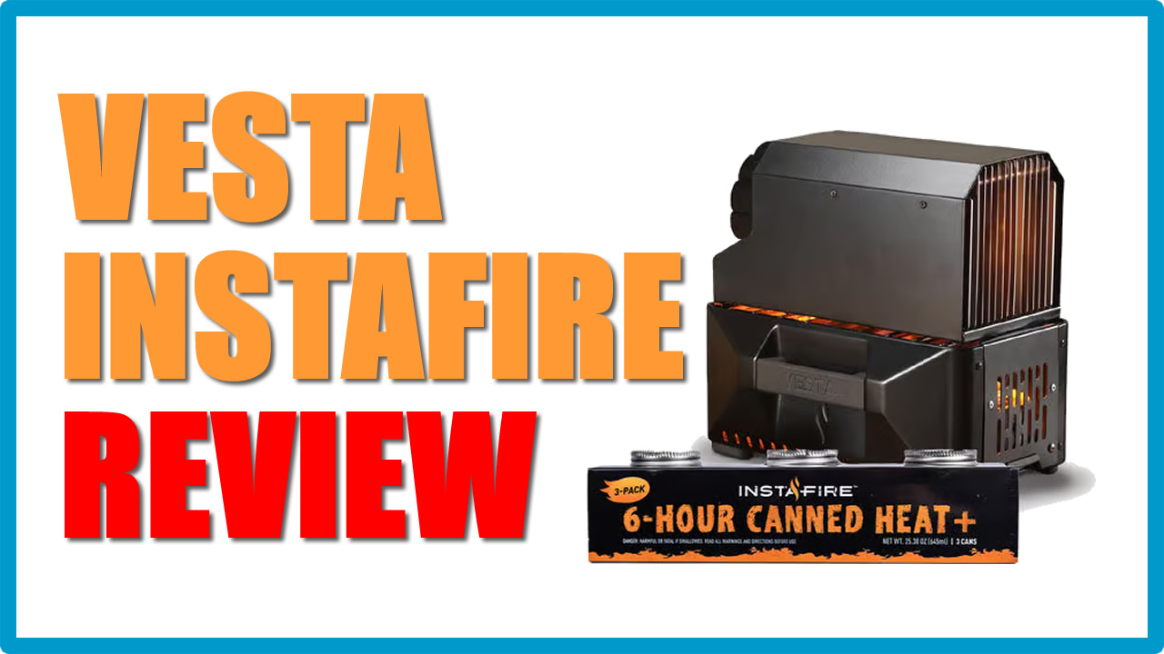 Review: VESTA Self-Powered Indoor Space Heater & Stove by InstaFire