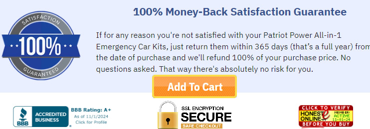 The 4Patriots All-in-1 Emergency Car Kit Review – Customer Reviews & Features!