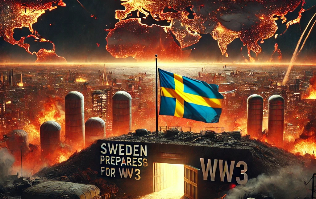 Sweden and other Nordic Countries Prepare for WW3. Download Swedish Emergency Pamphlet.