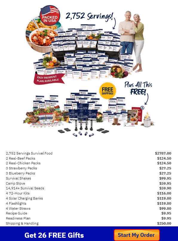 4Patriots 1 Year Food Supply Review: Kits, Prices, and Food Security You Can Count On